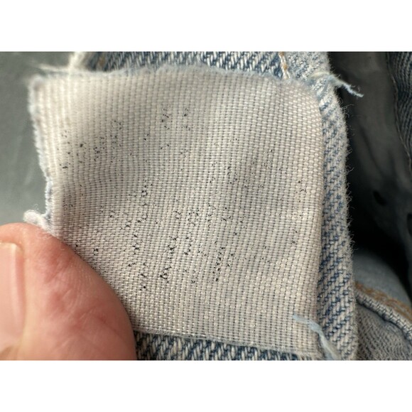 Vintage Y2K 90s Mom jeans High Waisted Zena Jean Ultra Light Wash Size 11/30 - Picture 7 of 15